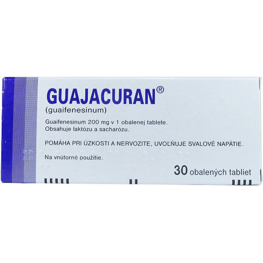 Guaiacuran 200mg, 30 tablets