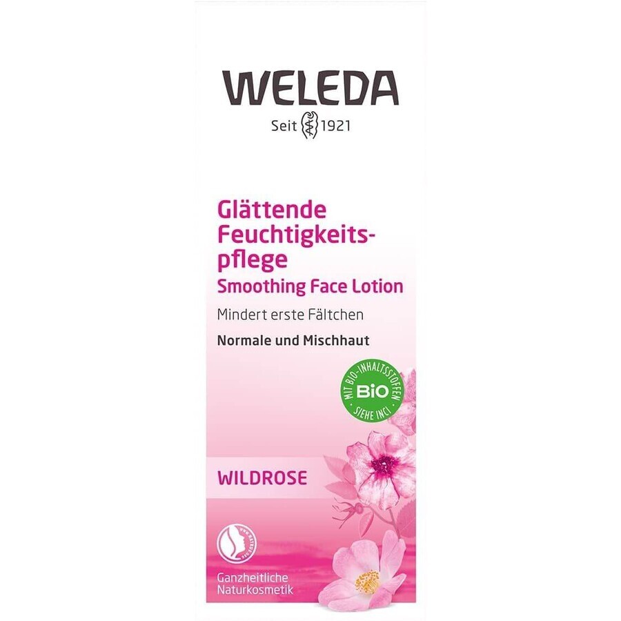 Weleda Crema Hidratante Alisante Rosa 30 ml