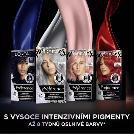 L'Oréal Paris Préférence Vivid Colors colore permanente per capelli 9.112 Camden Town 150 ml