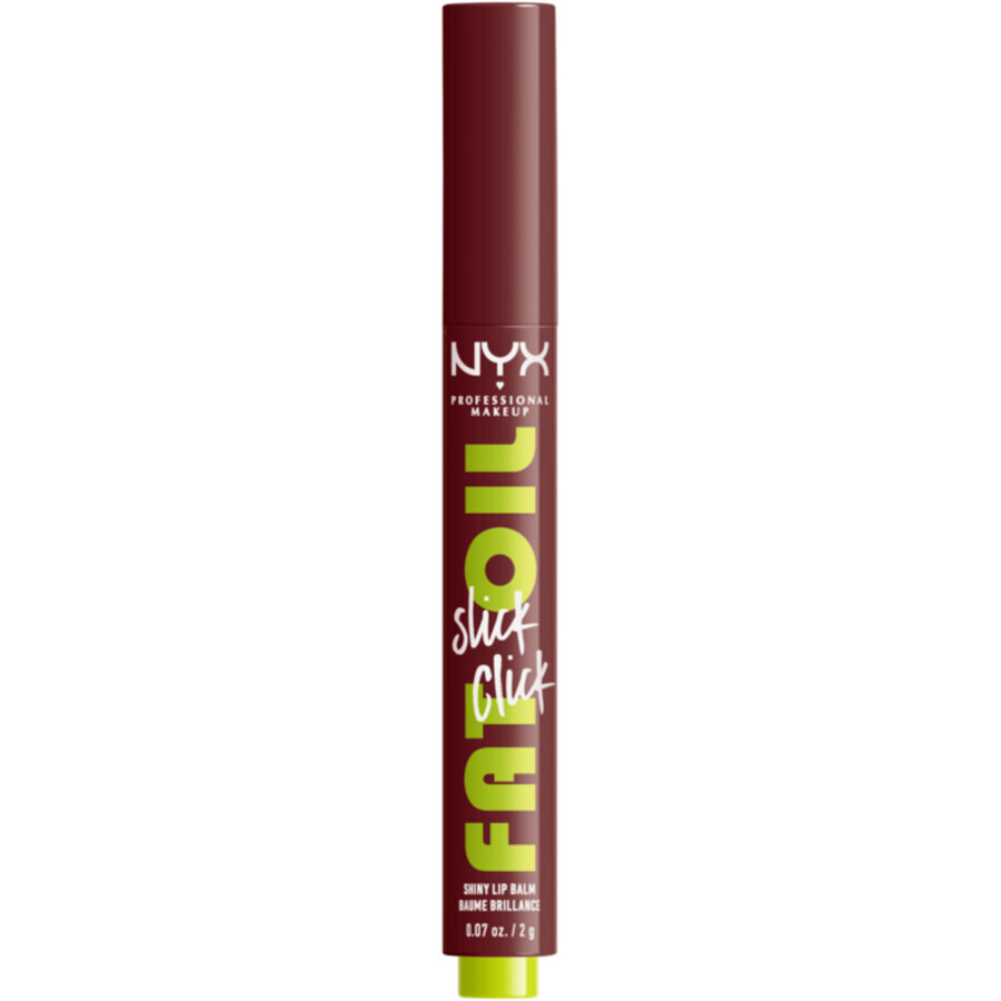 NYX Professional Makeup Fat Oil Slick Click Tinted Lip Balm 11 In A Mood 2 g