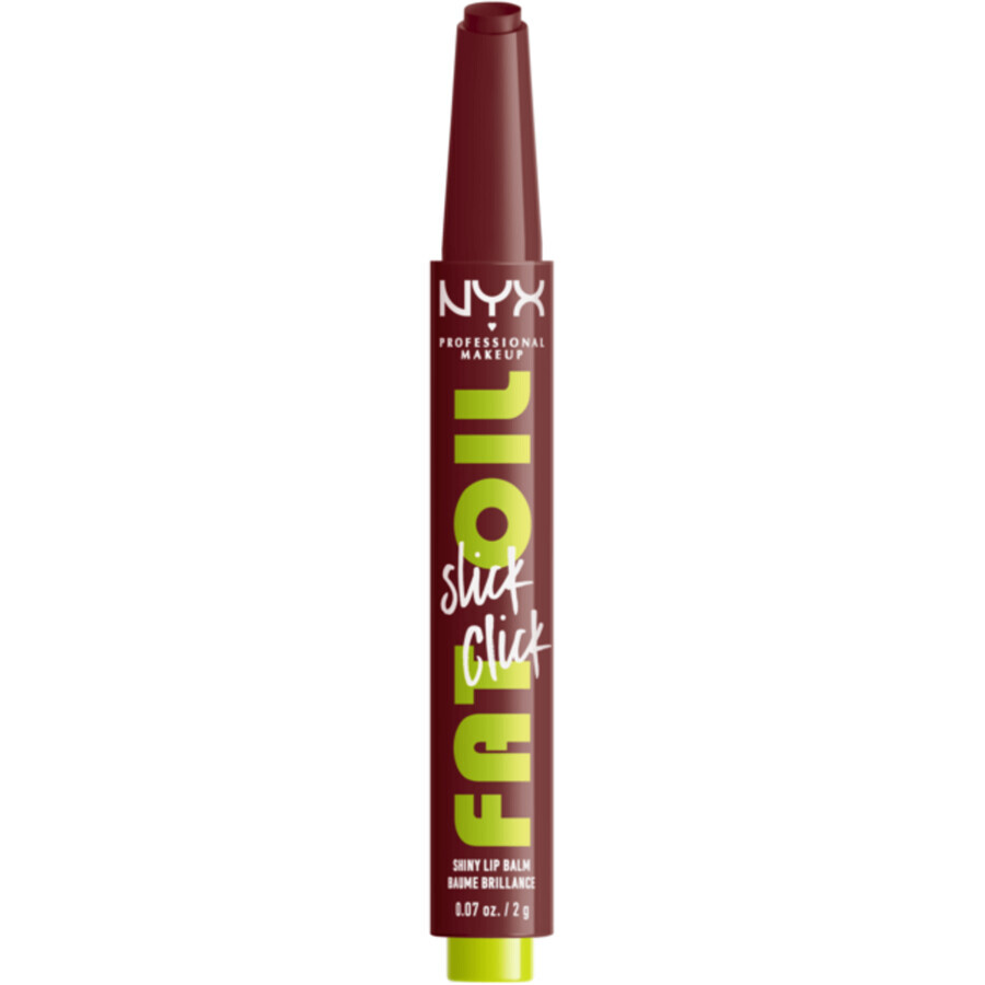 NYX Professional Makeup Fat Oil Slick Click Tinted Lip Balm 11 In A Mood 2 g