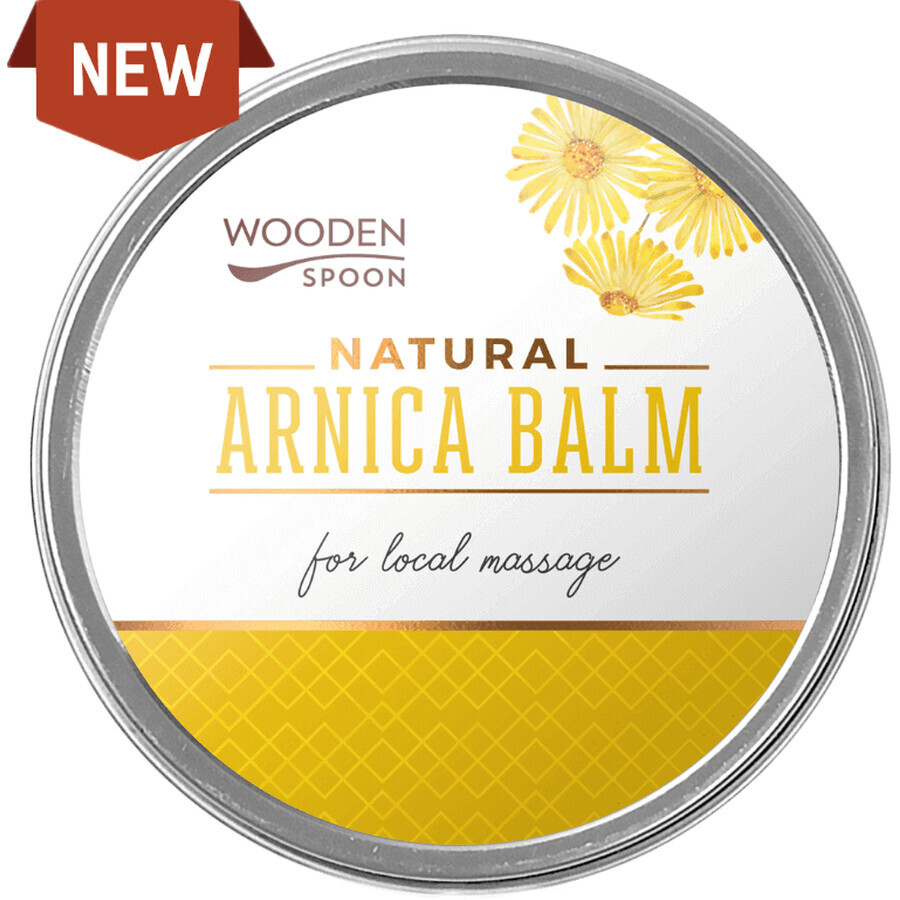 Houten Lepel Natuurlijke massagebalsem met arnica-extracten 60 ml