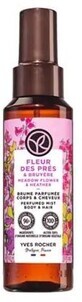 Yves Rocher Meadow flowers &amp; heather geparfumeerde lichaams- en haarspray 100 ml