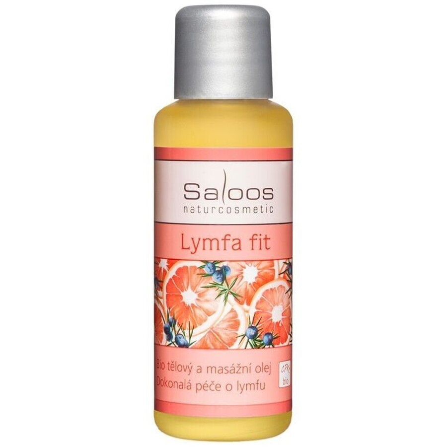 Saloos Bio lichaams- en massageolie Lymf fit 50 ml