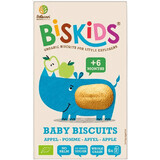 Belkorn BISkids Galletas blandas ecológicas para bebés con zumo de manzana sin azúcar añadido 120 g