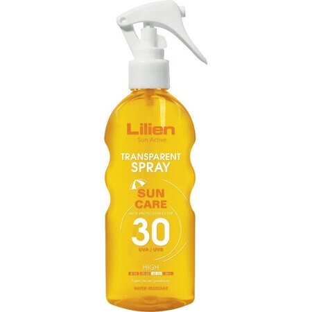 Lilien sun active transparent spray SPF 30, 200 ml