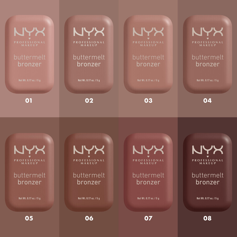 NYX Trucco Professionale Buttermelt Bronzer 05 Butta Off