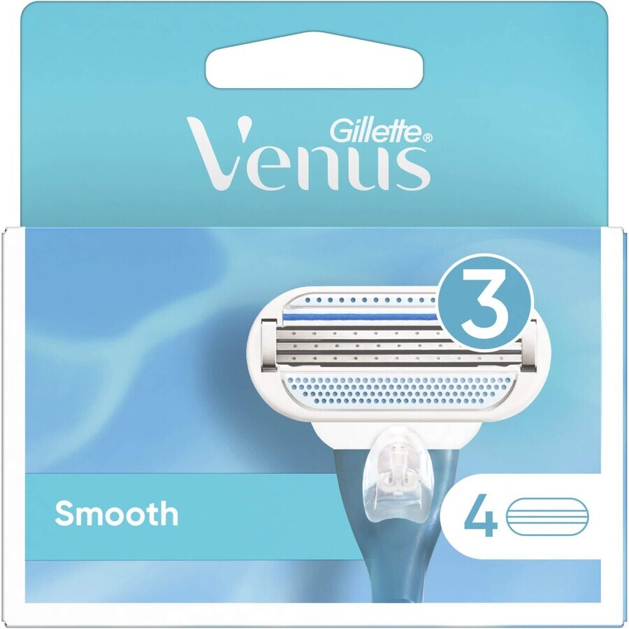 Gillette Venus Venus Smooth Replacement Heads 4 pcs