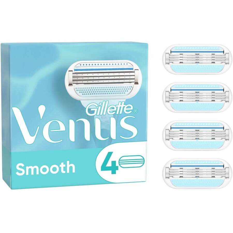 Gillette Venus Venus Smooth Replacement Heads 4 pcs