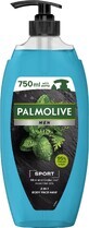 Palmolive Men Pumpa Sport 3 in 1 Shower Gel for Men 750 ml