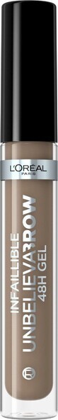 L&#39;Or&#233;al Paris Infaillible Unbelieva Brow 48H gel 8.0 Licht koel Blond Brow Gel 3.4ml