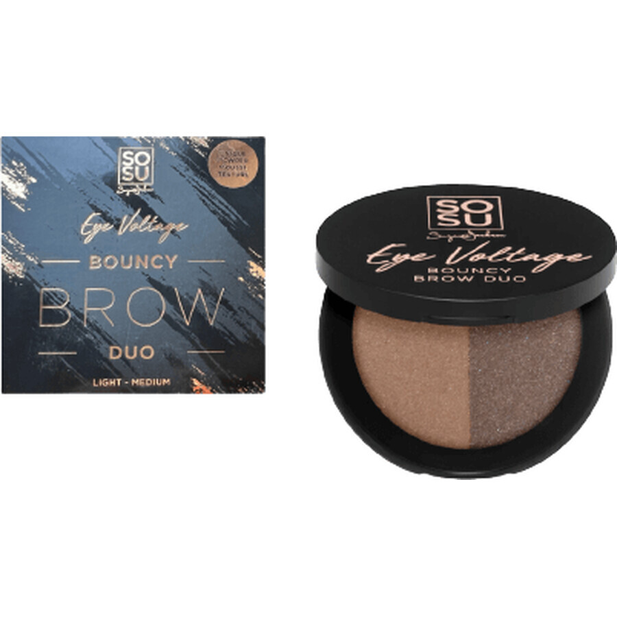 Colfarm Eye Voltage Bouncy Brow Shadow licht/medium 2,5 g