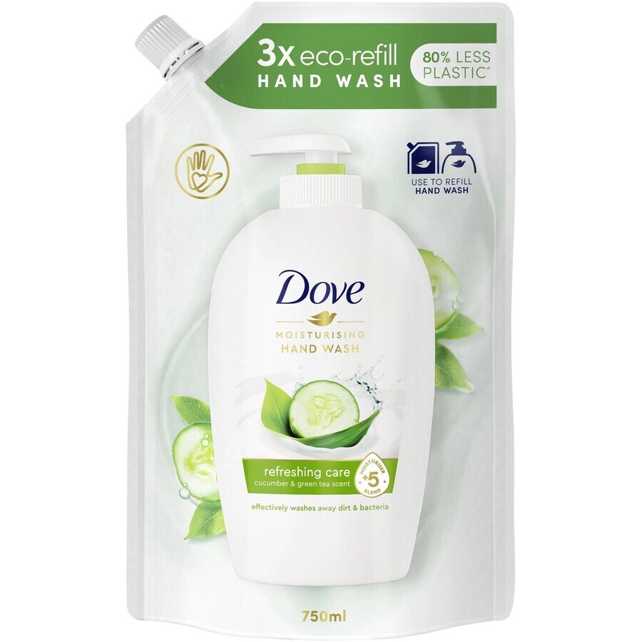 Recambio jabón líquido Dove Refreshing Care 750 ml