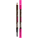 NYX Professional Makeup Powder Louder Brow Pencil Wenkbrauwpotlood, donkerbruin