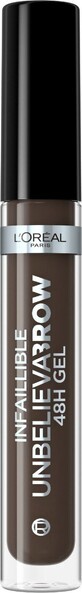 L&#39;Or&#233;al Paris Infaillible Unbelieva Brow 48H Gel 5.0 Lichtbruine wenkbrauwgel 3.4 ml