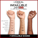 L'Oréal Paris Infaillible Brows 24H Vullend Driehoekig Potlood 05 Licht Brunette Wenkbrauwpotlood