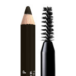 NYX Professional Makeup Powder Louder Brow Pencil Wenkbrauwpotlood, zwart