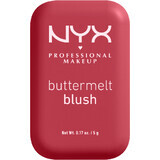 NYX Professionele Make-up Buttermelt Blush 10 Terug en Butta Poeder Blush