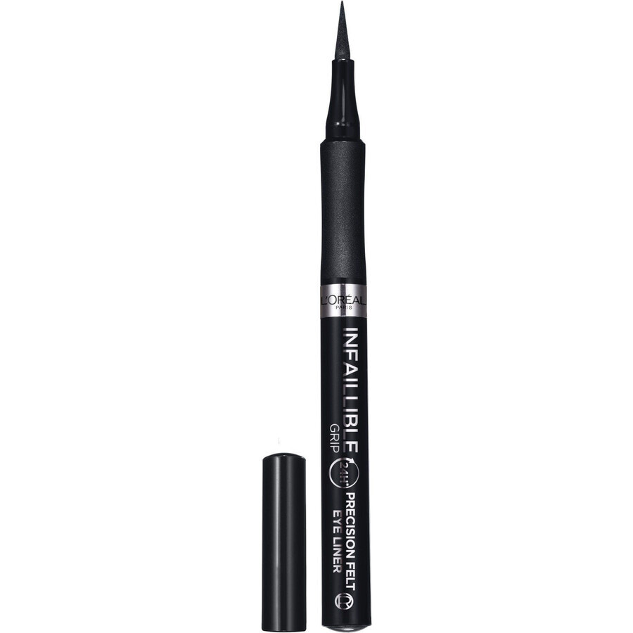 L'Oréal Paris Infaillible Grip 27H Precision Felt 01 black eyeliner, 1 ml