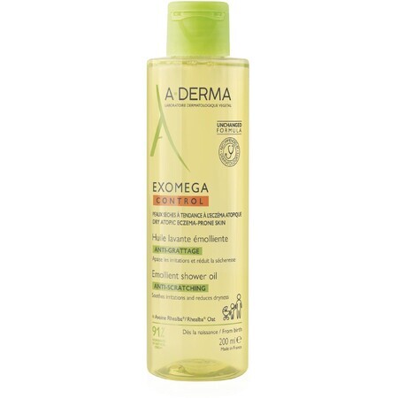 A-Derma Exomega Control Huile de douche adoucissante 200 ml