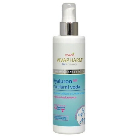 Vivapharm Eau micellaire avec acide hyaluronique 200 ml