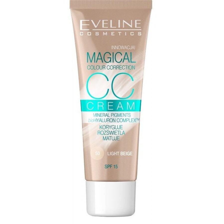 Eveline Cosmetics CC Crème Magical Colour Correction - licht beige 30 ml