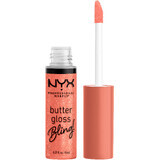 NYX Professionele Make-up Boter Boter Lipgloss Lipgloss bling 02 Dripped Out