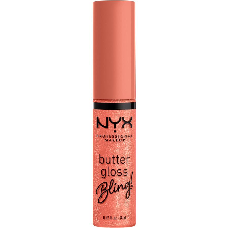 NYX Professional Makeup Brillo de labios Butter Butter Lip Gloss bling 02 Dripped Out