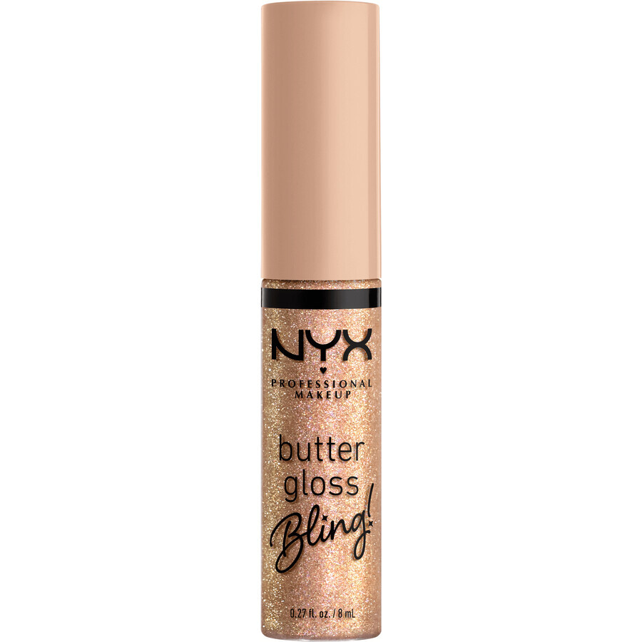 NYX Professional Makeup Butter Gloss Lucidalabbra Lucidalabbra bling 01 Bring the Bling