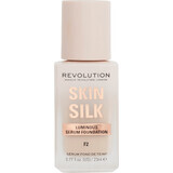 Revolution Skin Silk Serum Foundation F2 Make-up 23 ml