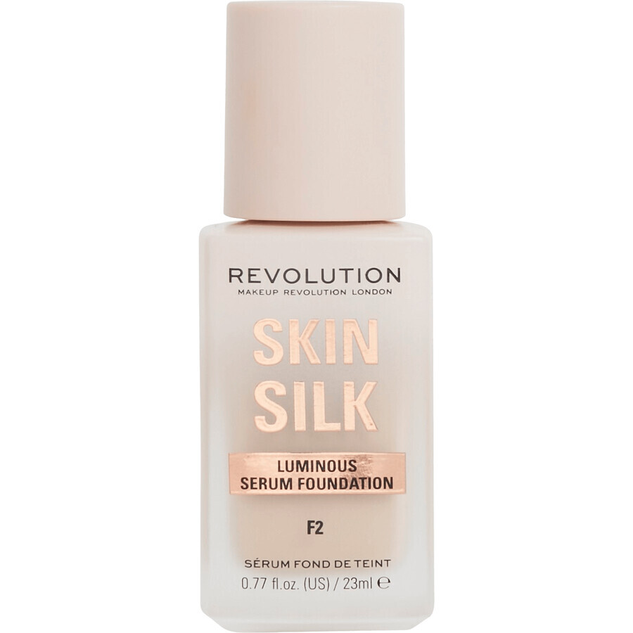 Revolution Skin Silk Serum Foundation F2 Make-up 23 ml