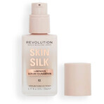 Revolution Skin Silk Serum Foundation F2 Make-up 23 ml