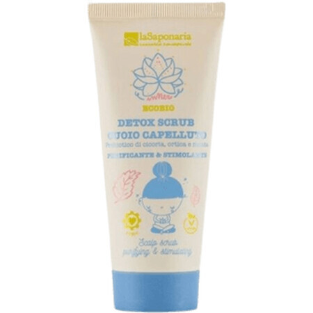 LaSaponaria Scrub detoxifiant pentru păr și scalp BIO 100 ml