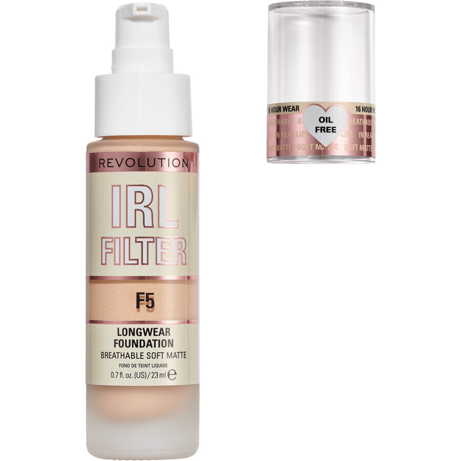 Revolution IRL Filter Longwear Foundation F5, make-up 23 ml