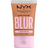 NYX Professionele Make-up Bare With Me Blur Tint 11 Medium neutrale make-up, 30 ml