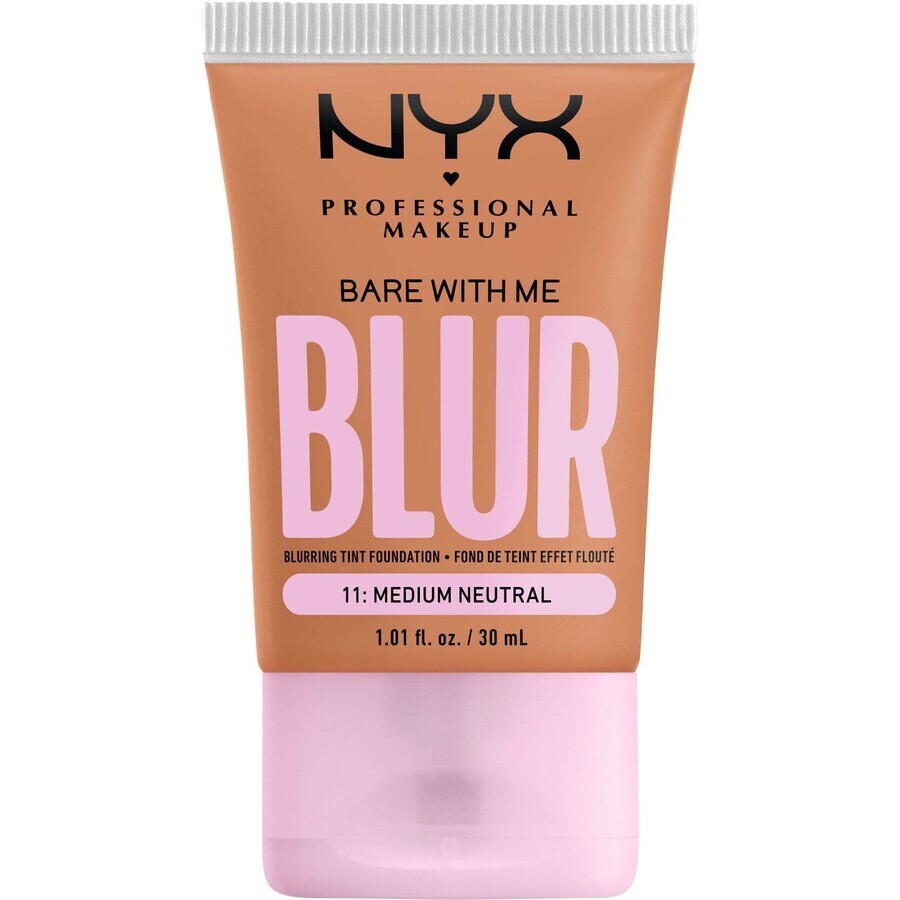 NYX Professional Makeup Bare With Me Blur Tint 11 Medium neutral make-up, 30 ml