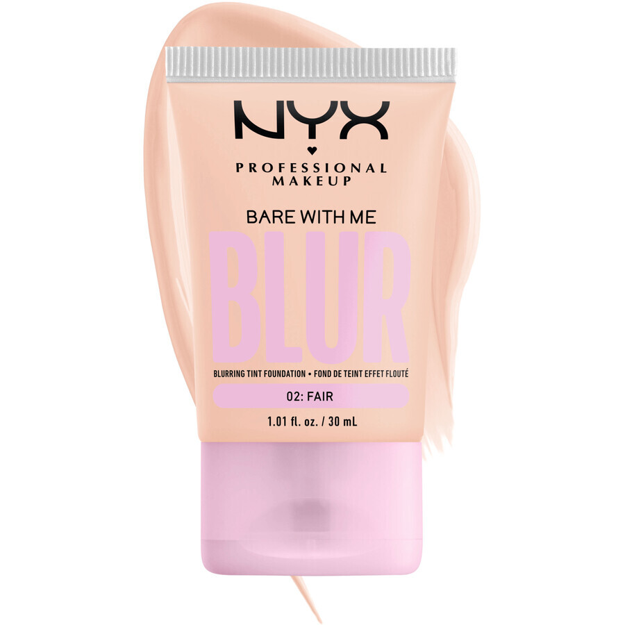 NYX Professional Makeup Bare With Me Blur Tint 02 Trucco leggero, 30 ml