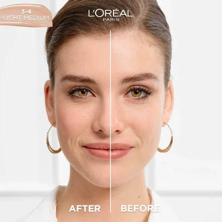 L'Oréal Paris True Match Nude Serum do makijażu 3-4 Light Medium 30 ml: ceny i cechy