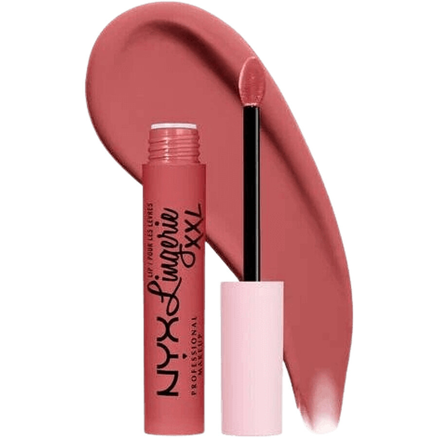 NYX Professional Makeup Lip Lingerie XXL Flüssiger Lippenstift mit mattem Finish - 03 Xxpose M 4 ml