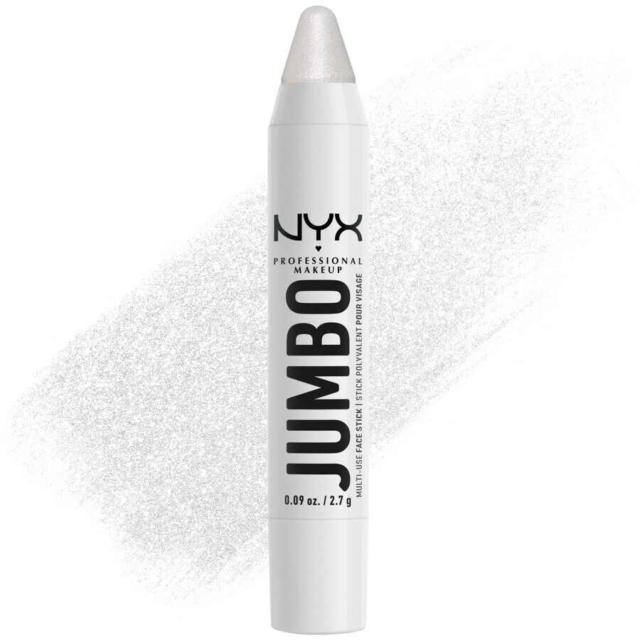 NYX Professionele Make-up Jumbo Highlighter Stick 02 Vanille IJs Vloeibare Highlighter, 2,7 g