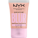 NYX Professionele Make-up Bare With Me Blur Make-Up - 3 Licht Ivoor 30ml