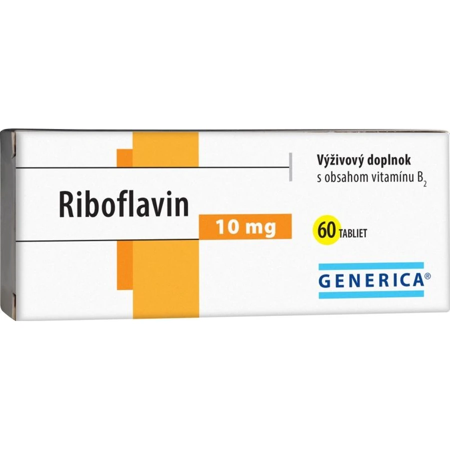 Generica Riboflavine 10 mg 60 tabletten