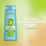 Garnier Fructis Antidandruff Shampooing Citrus pour cheveux gras avec pellicules, 250 ml