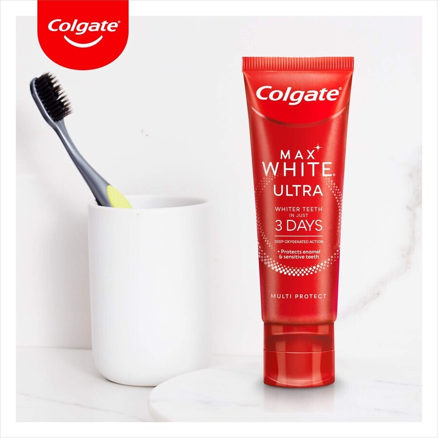 Colgate Max White Ultra Active Foam whitening tandpasta 50 ml