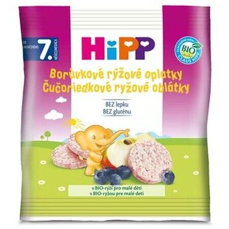 HiPP Bio-Reiswaffeln mit Heidelbeeren 30 g