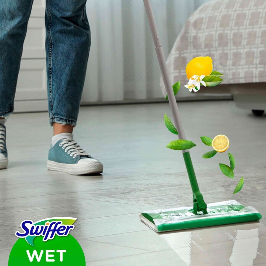 Swiffer vochtige vloerreinigingsdoekjes met citrussmaak 40 stuks