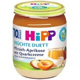 HiPP Organic Fruit Duet Peach and Blueberry with Cream Cheese 160 g