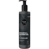 Organic Shop Douchegel en Shampoo 2 in 1 Blackwood en Mint 280 ml