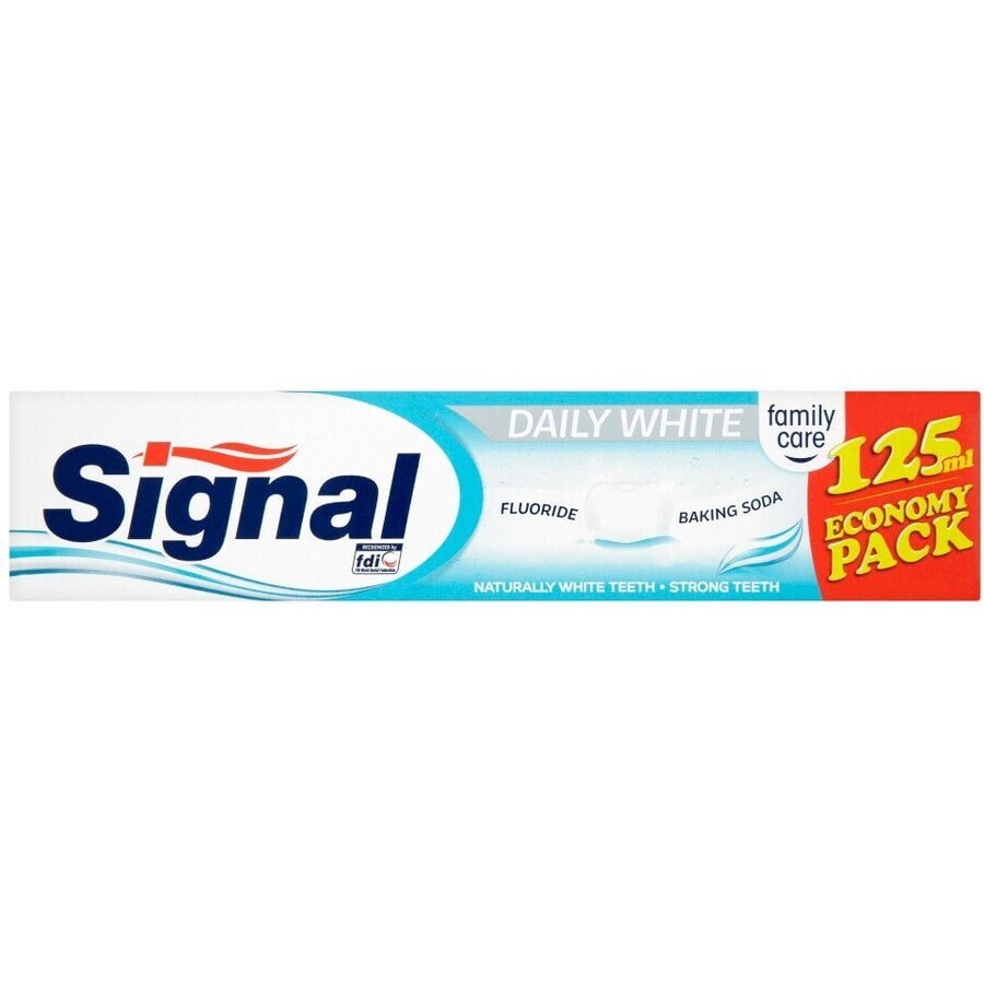 Signal Family Dagelijkse Witte Tandpasta 125 ml