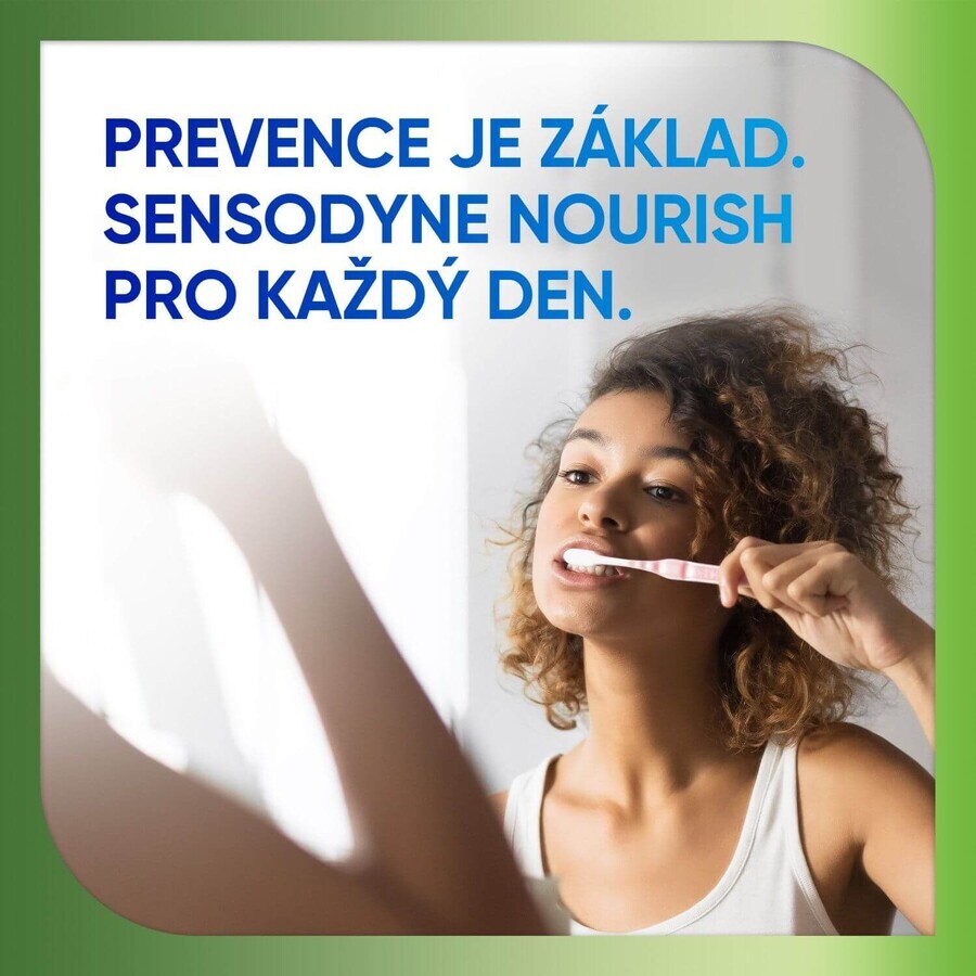 Sensodyne Nourish Zacht Verzachtende Whitening Tandpasta 3 x 75 ml